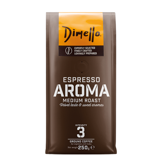 Dimello Aroma espresso mlevena kafa 250