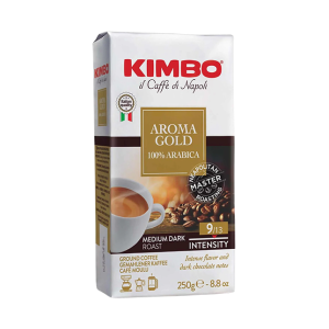 Kimbo Aroma Gold 100% Arabica espresso mlevena kafa 250g