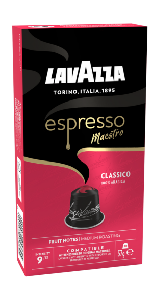 Lavazza Maestro Classico 10/1 – Nespresso kompatibilne