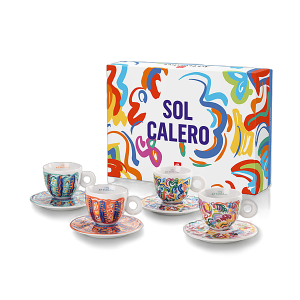 Illy Art Collection Sol Calero set šoljica za cappuccino 170ml
