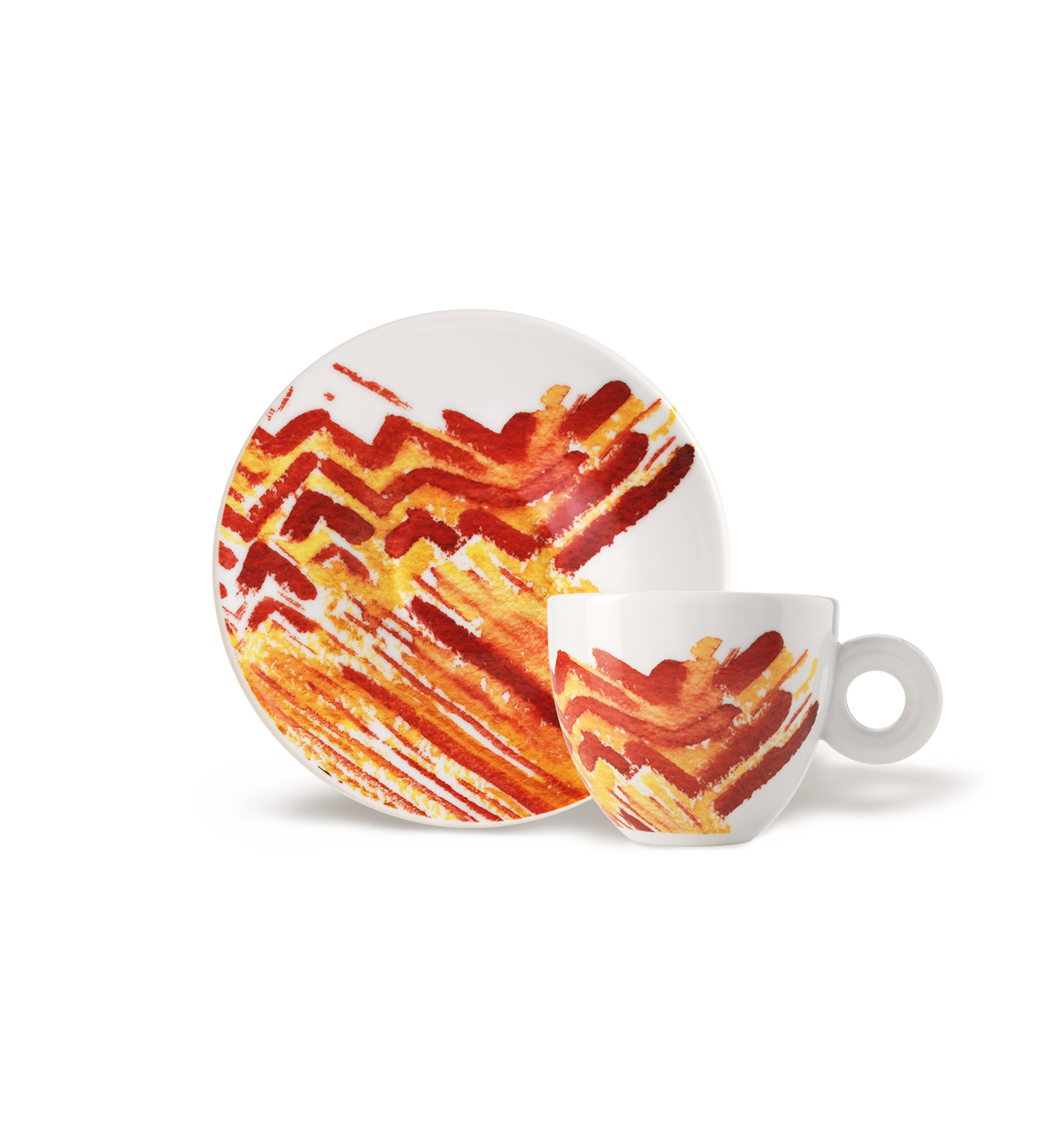 Illy Genesi Art Collection set šoljica za cappuccino 170ml – set B - Slika 3